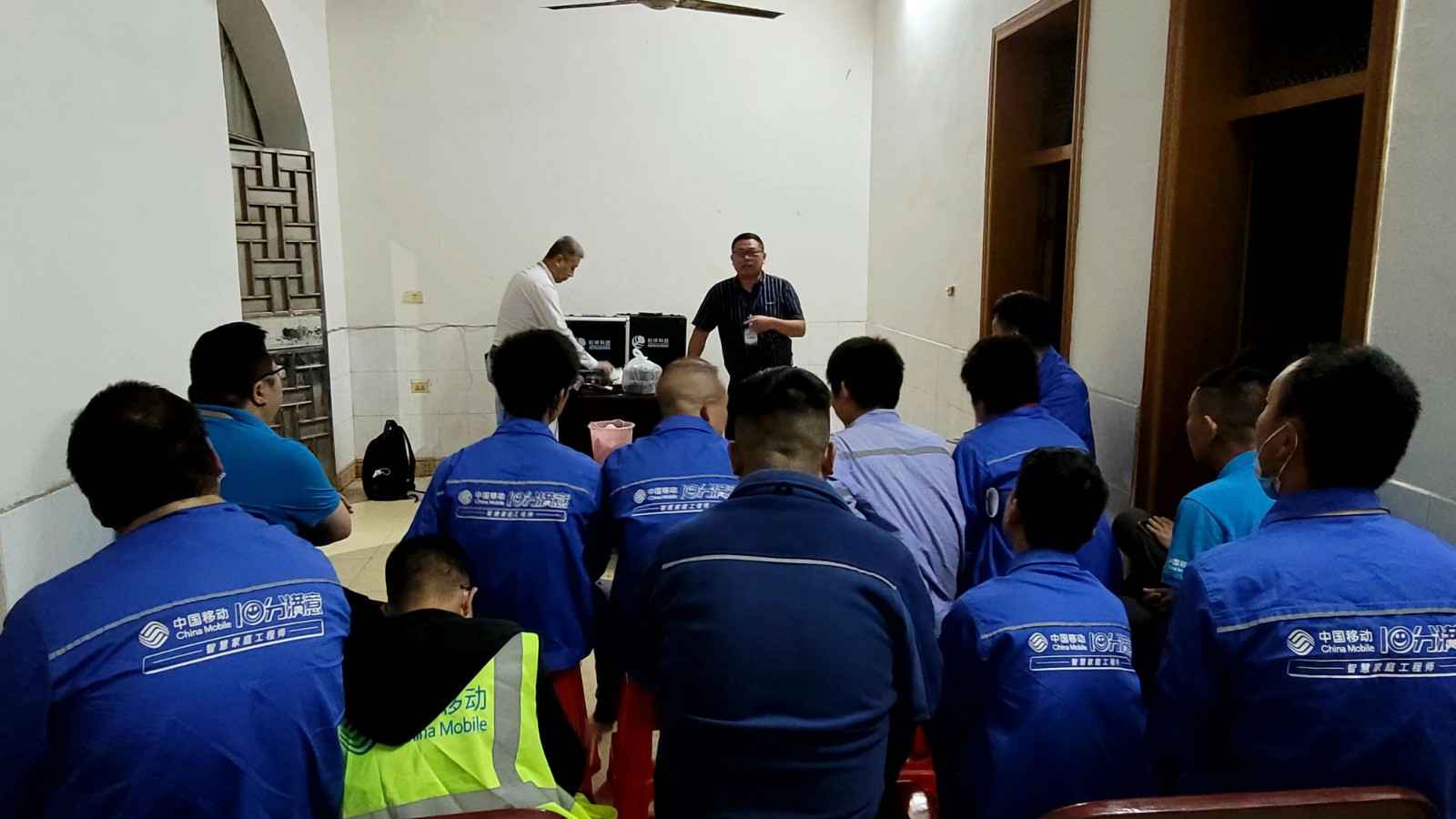 贵阳皓宇医疗健康咨询有限公司为中移铁通有限公司安全用电培训
